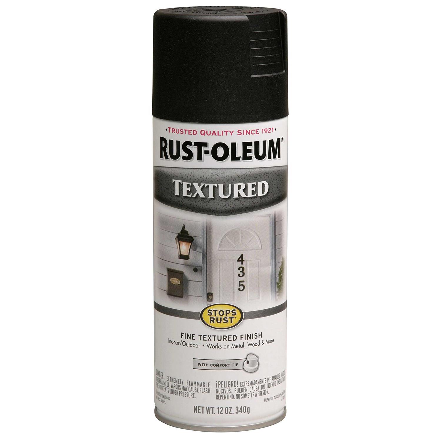 Rust-Oleum Stops Rust Textured Spray Paint - Zenithce