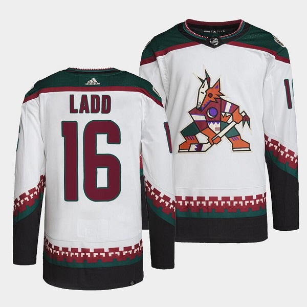 Arizona Coyotes #16 Andrew Ladd White Stitched Jersey - Zenithce
