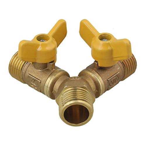 Solid Brass Shower Hose Extension Pipe Fitting NPT 1/2 Male Shower Hose Connector - Zenithce