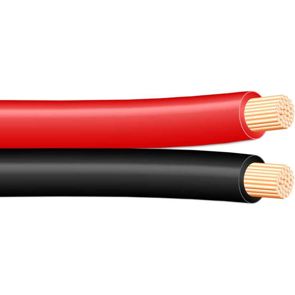 Powerwerx Red/Black Zip Cord Wire-RB - Zenithce