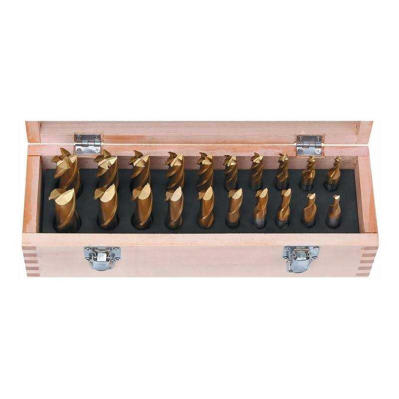 Warrior Titanium M2 High Speed Steel Drill Bit Set - Zenithce