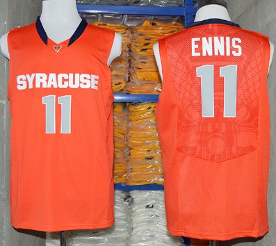 Syracuse Orange #11 Tyler Ennis 2014 Orange Jersey - Zenithce