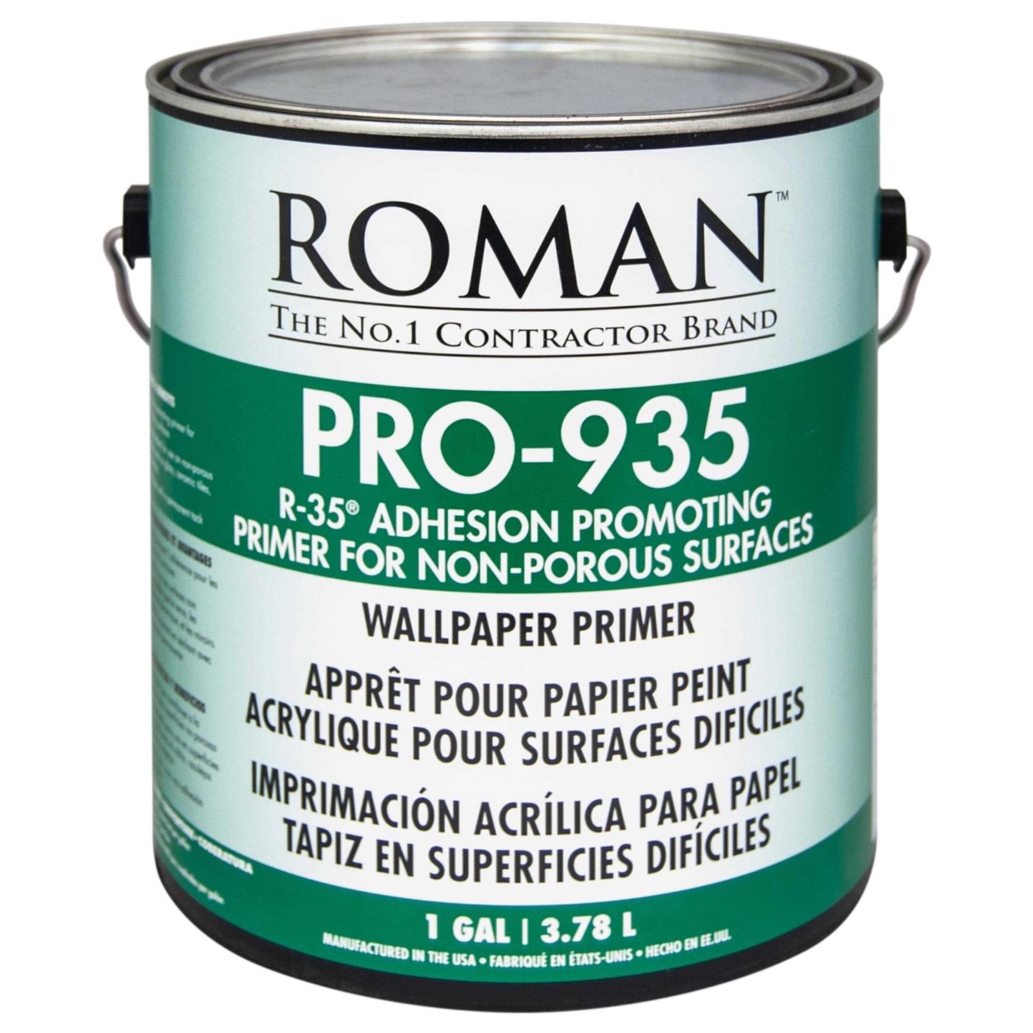 Roman PRO-838 Heavy Duty Clear Wallpaper Adhesive quart - Zenithce