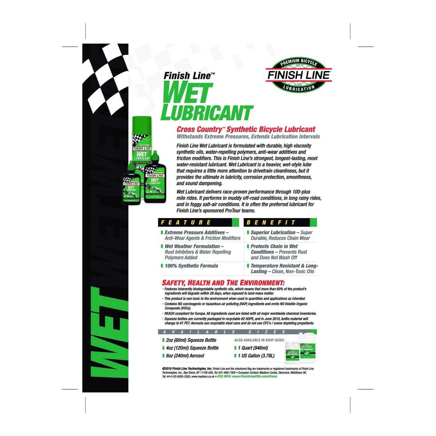 Finish Line Premium Teflon Grease - Zenithce