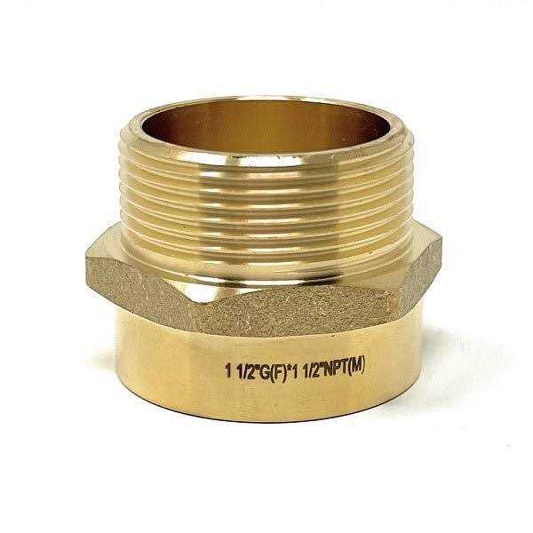G Thread Female to NPT Thread Male Pipe Fitting Adapter - Zenithce