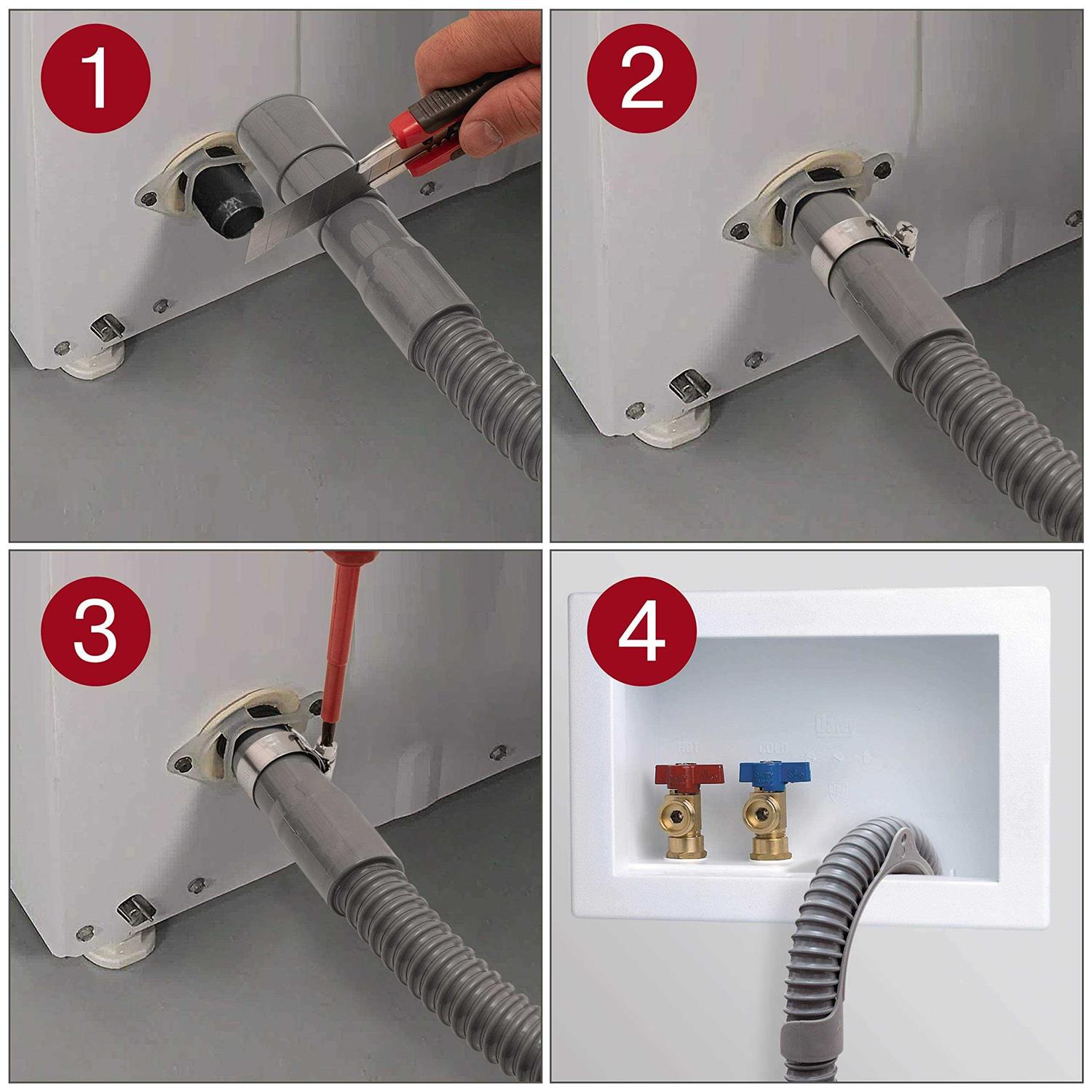 DOILIESE High Pressure 6 Setting Shower Head Hand-Held with ON/OFF Switch and Spa Spray Mode - Zenithce