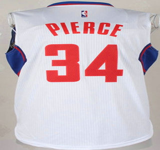 Los Angeles Clippers #34 Paul Pierce Revolution 30 Swingman 2015 New White Jersey - Zenithce