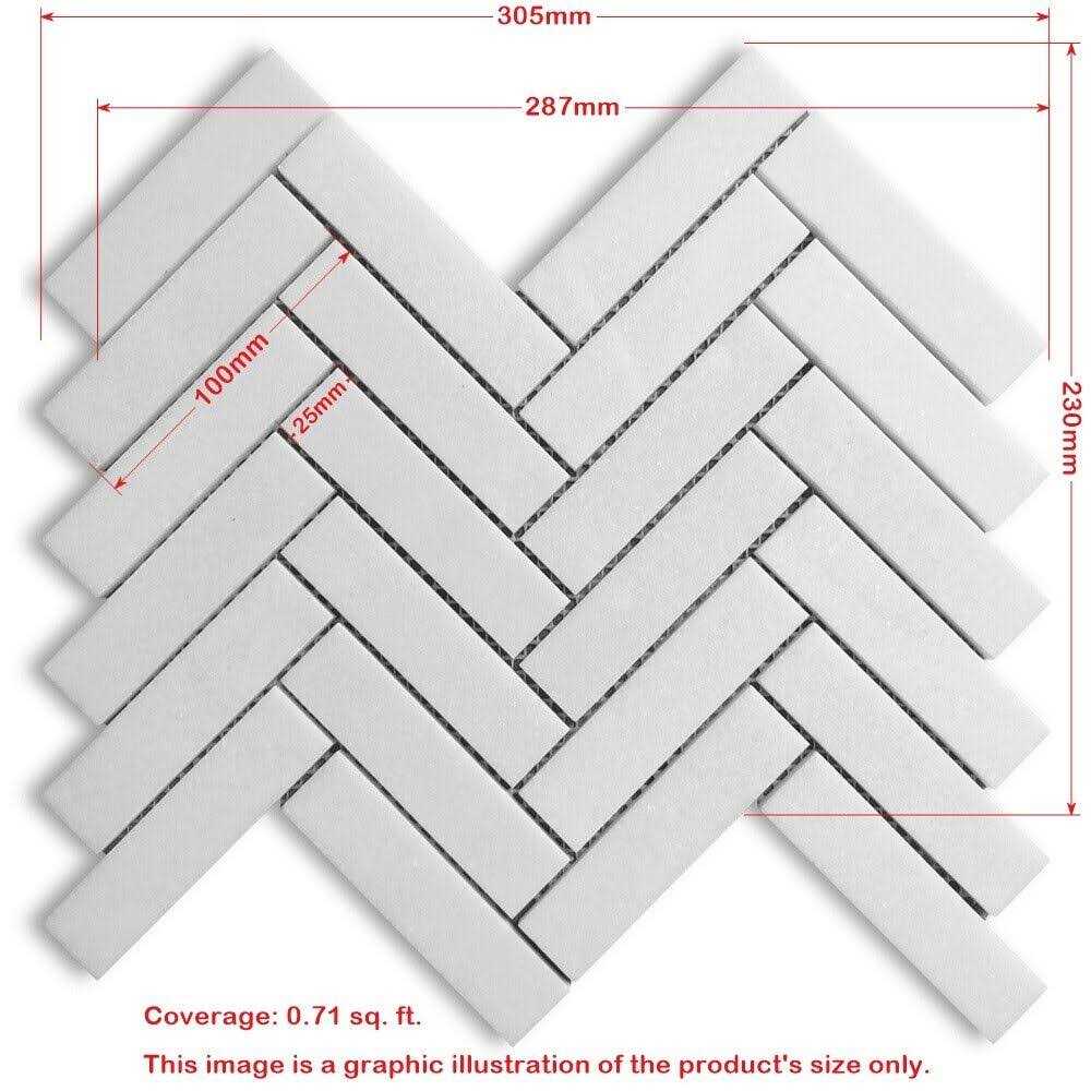 Marble Online Bardiglio Gray Marble Herringbone Mosaic Tile - Zenithce