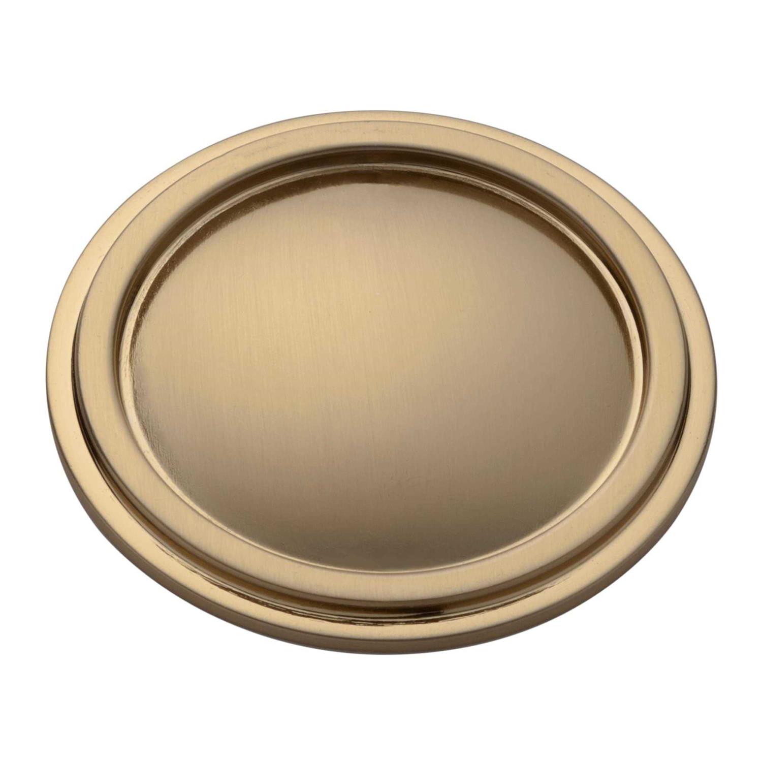 Sumner Street Home Hardware Kent Knurled 7 in. Satin Brass Drawer Pull - Zenithce