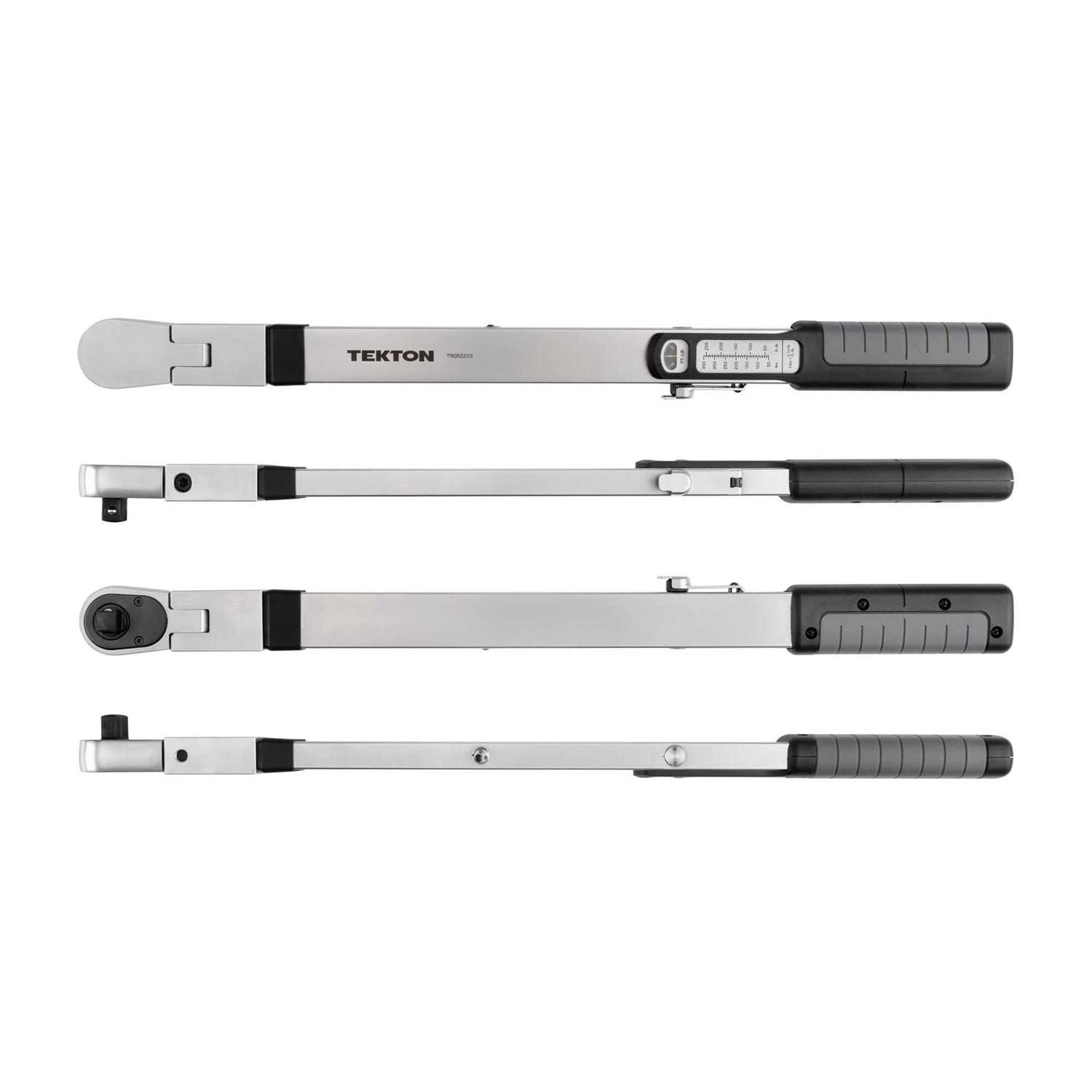 TEKTON 1/2 in. Drive 72-Tooth Split Beam Torque Wrench - Zenithce
