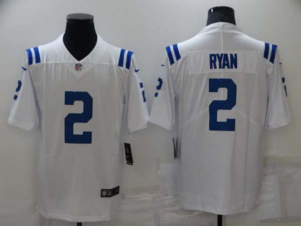 Indianapolis Colts #2 Matt Ryan White Vapor Untouchable Limited Stitched Jersey - Zenithce
