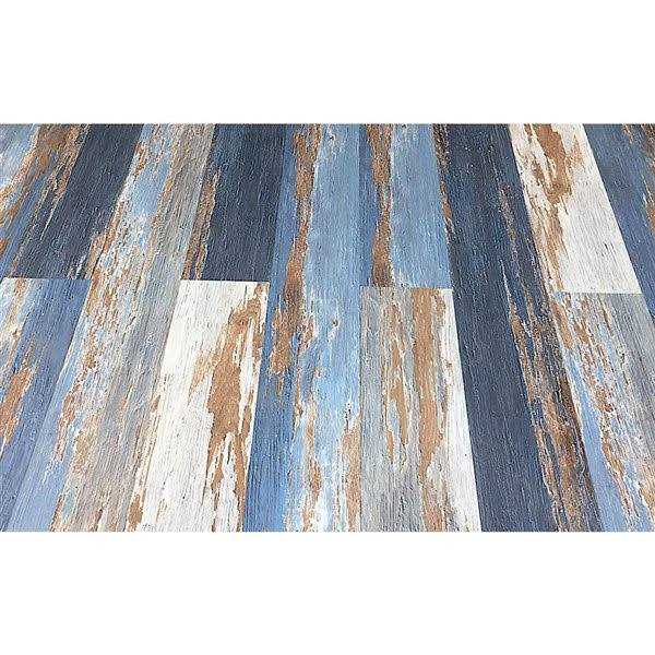 Deco Products Colors High Variation 8-mil x 6-in W x 36-in L Glue Down Luxury Vinyl Plank Flooring - Zenithce