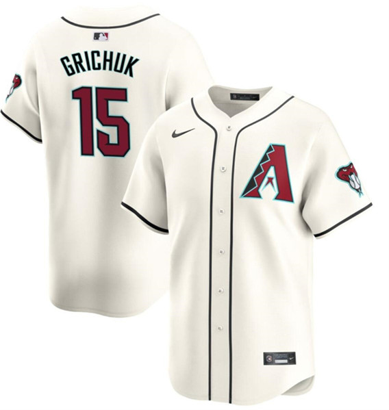 Arizona Diamondbacks #15 Randal Grichuk 2023 24 Cream Cool Base Stitched Jersey - Zenithce