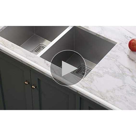 Duzzy Water Barrier for Sink Silicone Water-Blocking Self-Adhesive Splash Guard - Zenithce
