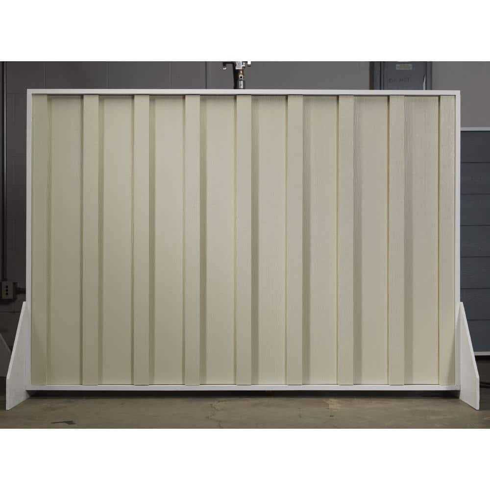 James Hardie Primed Fiber Cement Cedarmill Panel Siding 48-in x 96-in - Zenithce
