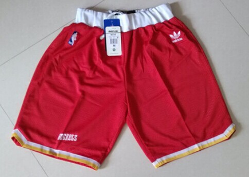 Houston Rockets Red Throwback Short - Zenithce