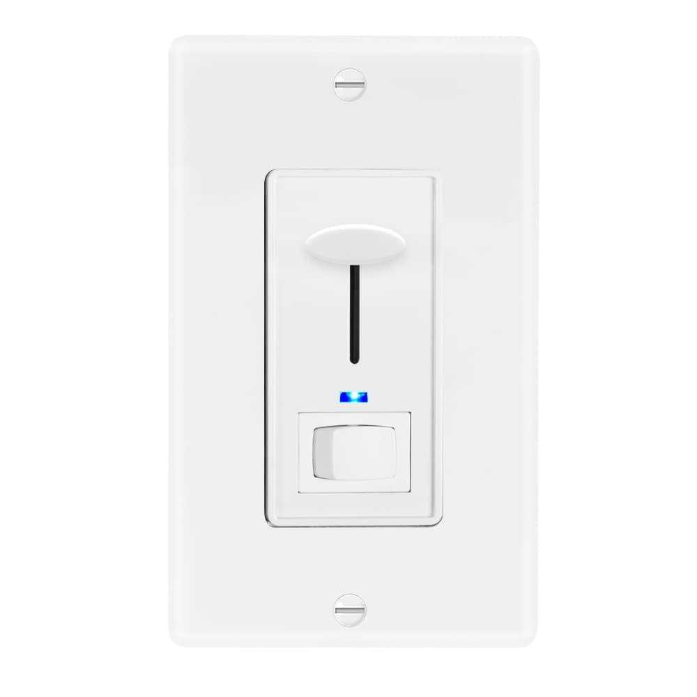 Maxxima Combination Toggle Light Switch and Outlet Single Pole White Decor Combo Style Receptacle - Zenithce