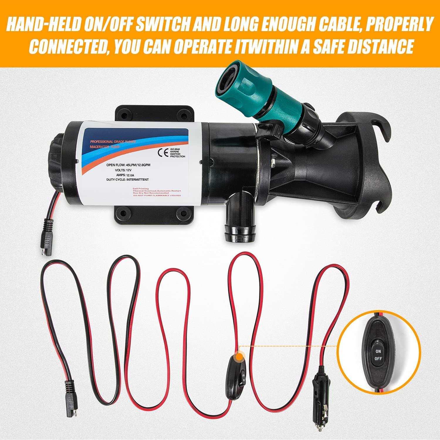 RV Kitchen Faucet Non-Metallic Flexible Spout for Campers - Zenithce