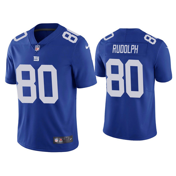 New York Giants #80 Kyle Rudolph Blue Vapor Untouchable Limited Stitched Jersey - Zenithce