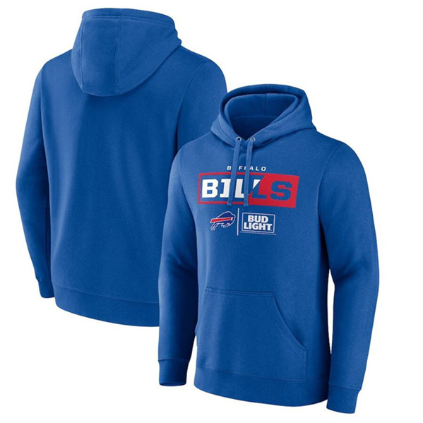 Buffalo Bills Royal X Bud Light Pullover Hoodie - Zenithce