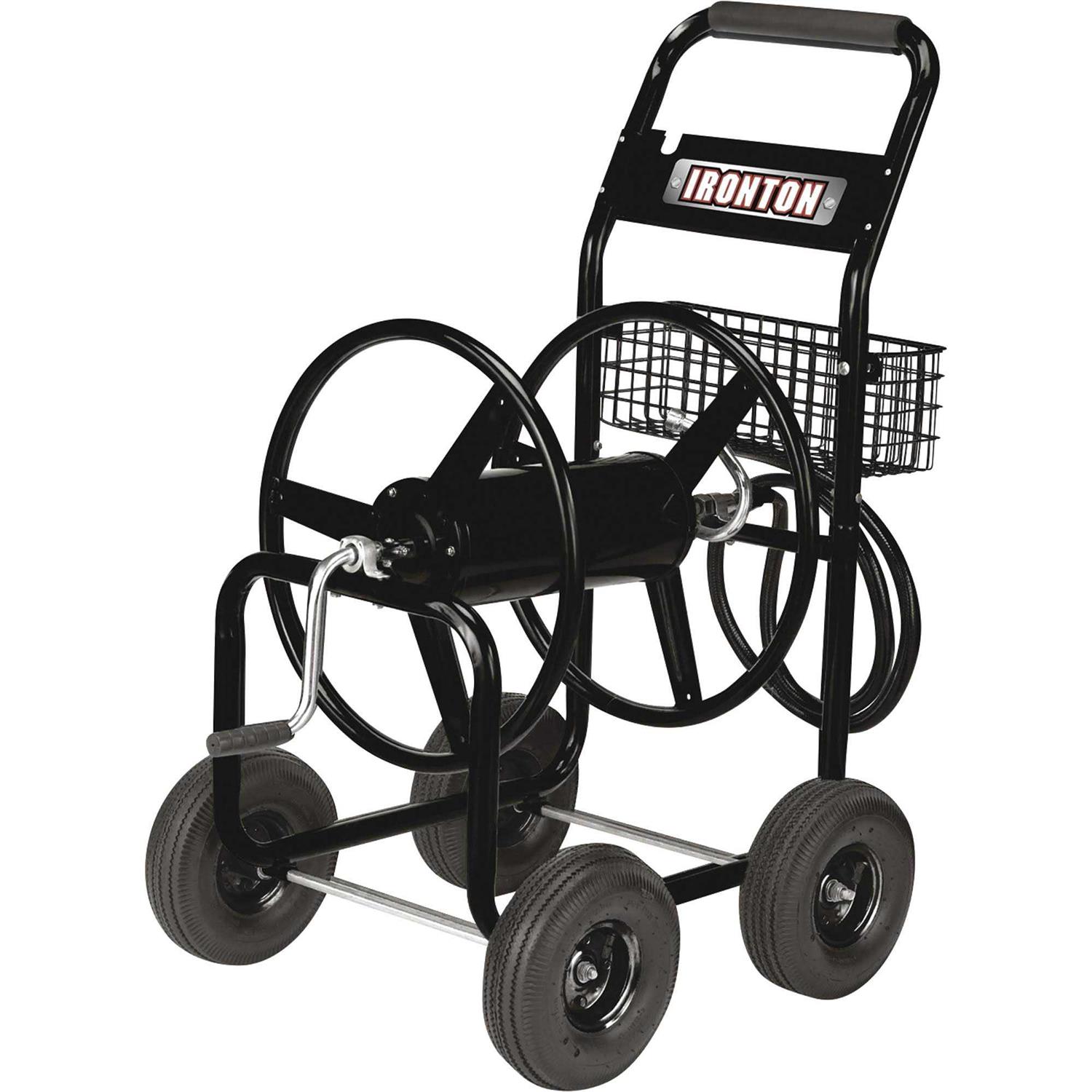 Ironton Garden Hose Reel Cart - Zenithce