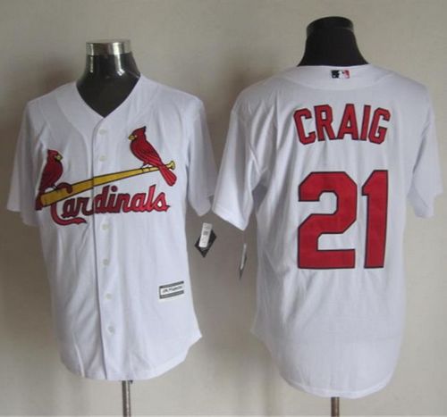 Cardinals #21 Allen Craig White New Cool Base Stitched Jersey - Zenithce