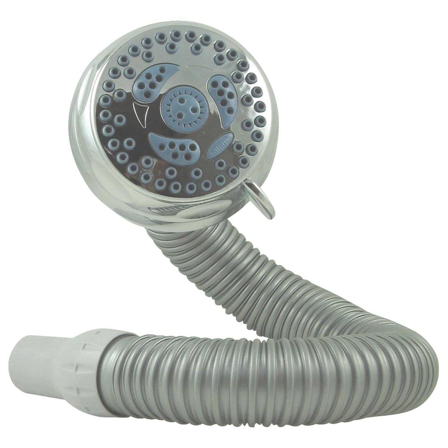 Waterpik PowerPulse Massge Chrome 6 settings Showerhead Combo - Zenithce