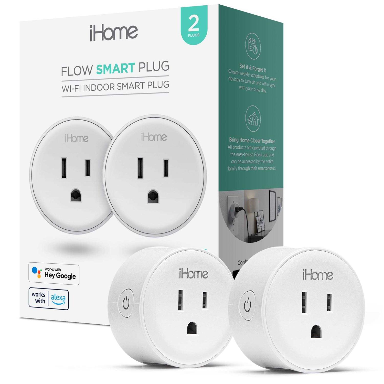 iHome Round Smart Plug - Zenithce