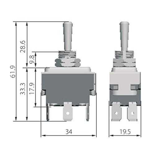 Hqrp Rotary Switch 4-position 3-Speed 120v-250v - Zenithce