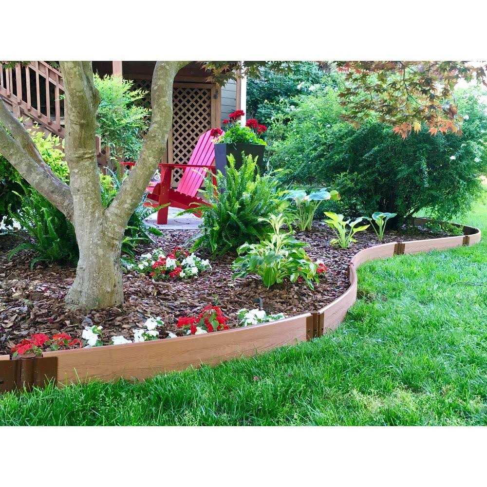 Frame It All Classic Sienna Straight Playground Border Kit - Zenithce
