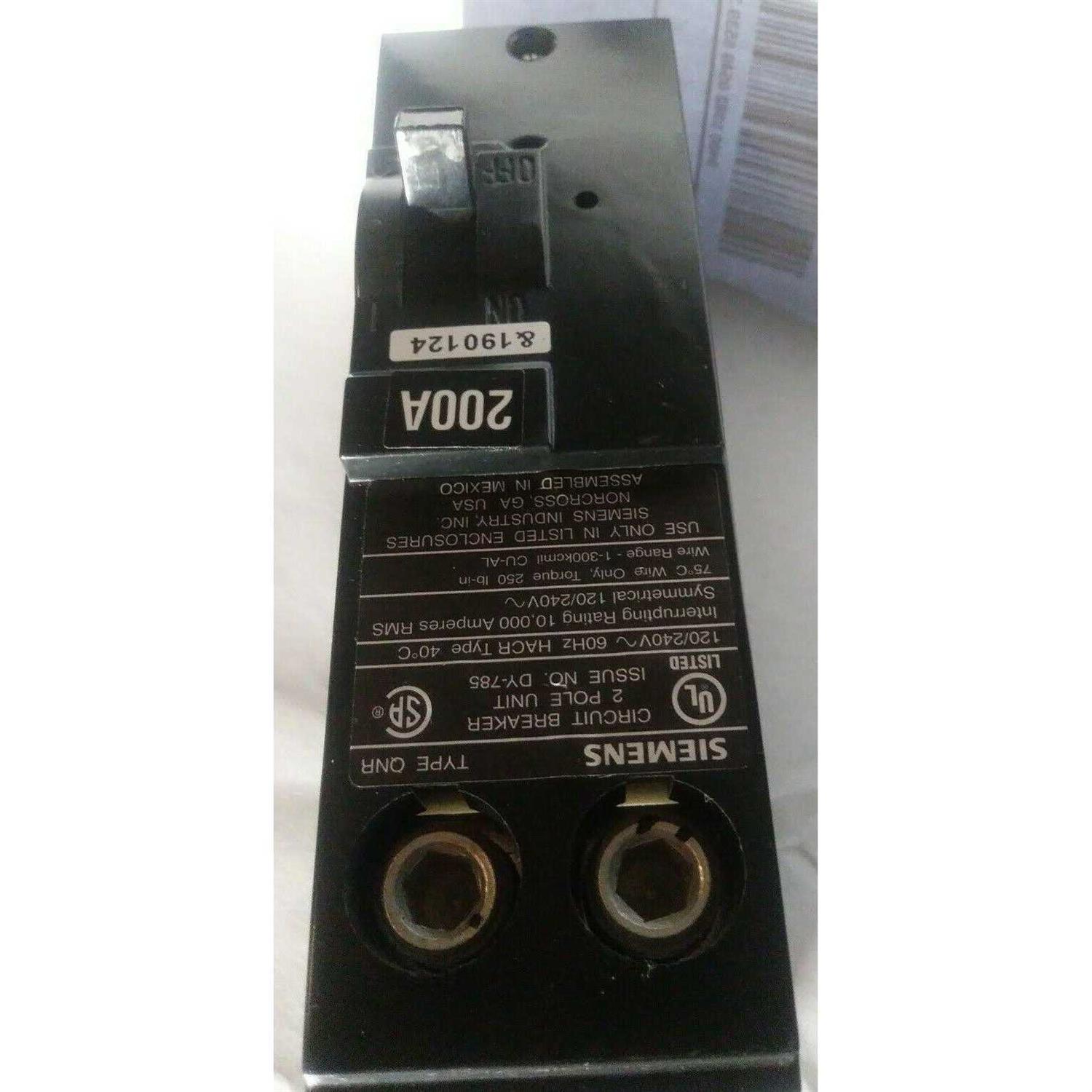 Siemens QF250AP 50 Amp Double Pole Type QPF GFCI Circuit Breaker - Zenithce