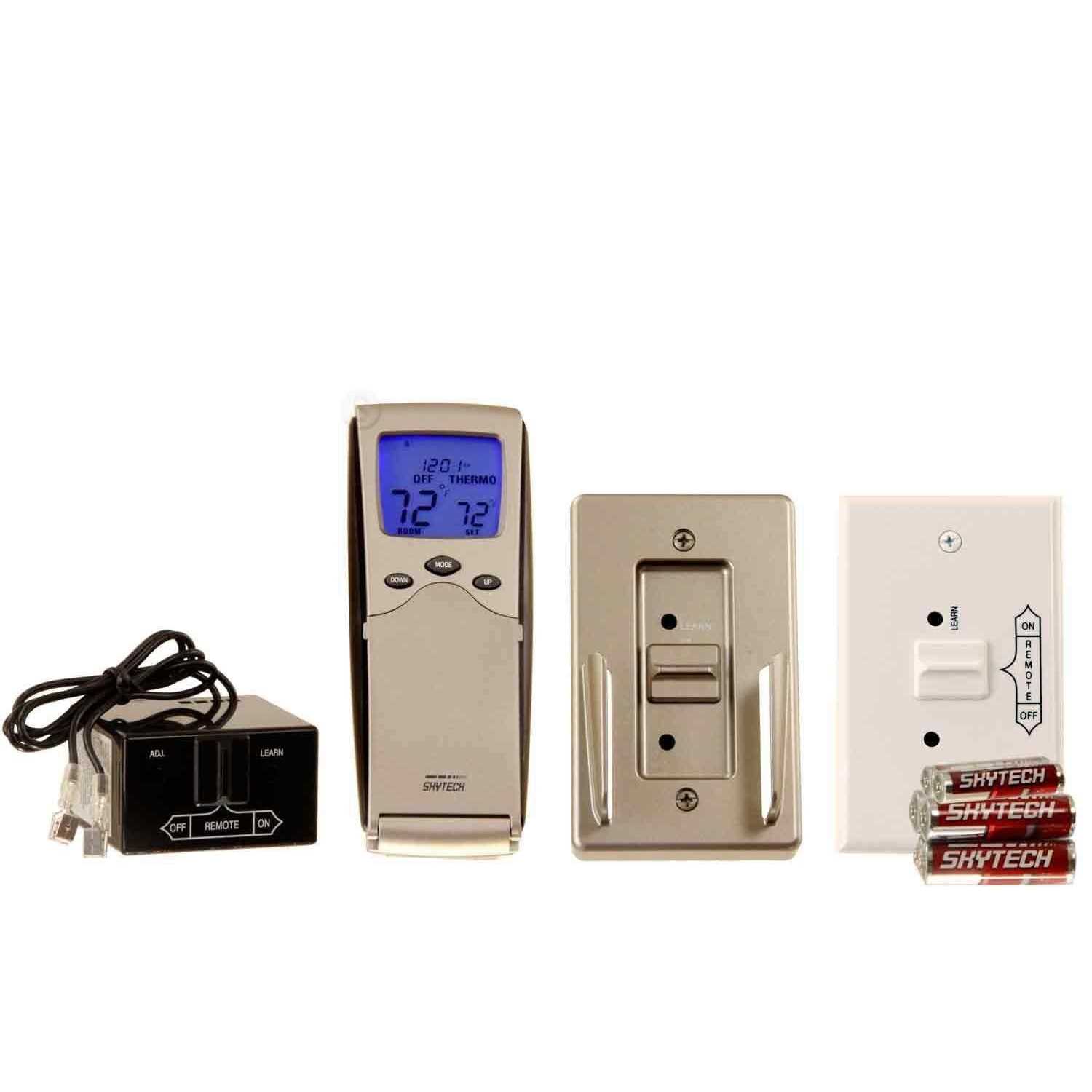 Skytech 3301 Timer/Thermostat Fireplace Remote Control - Zenithce