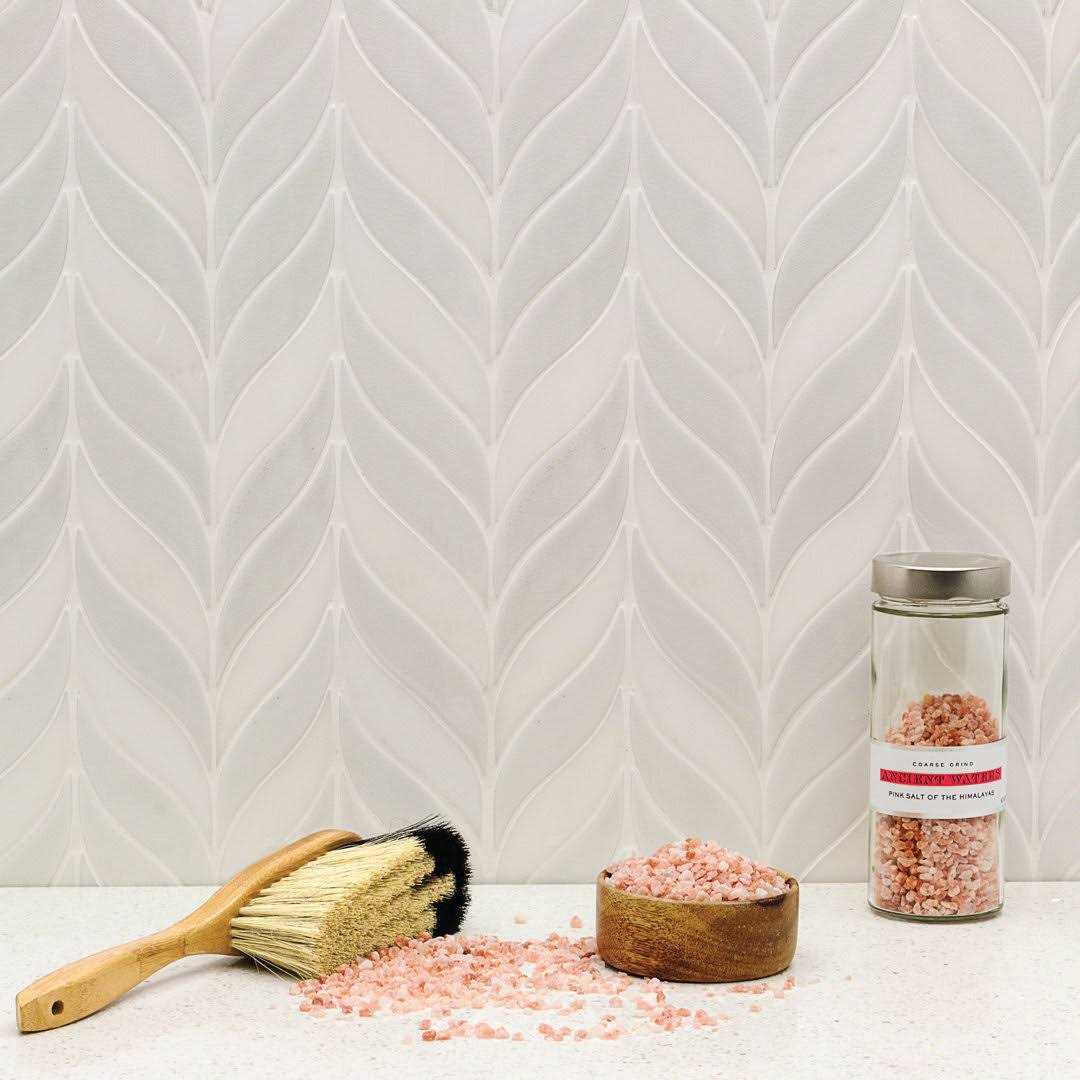 Delphi Sprig 2×22 x 3×22 Ceramic Mosaic Tile Ivy Hill Tile - Zenithce