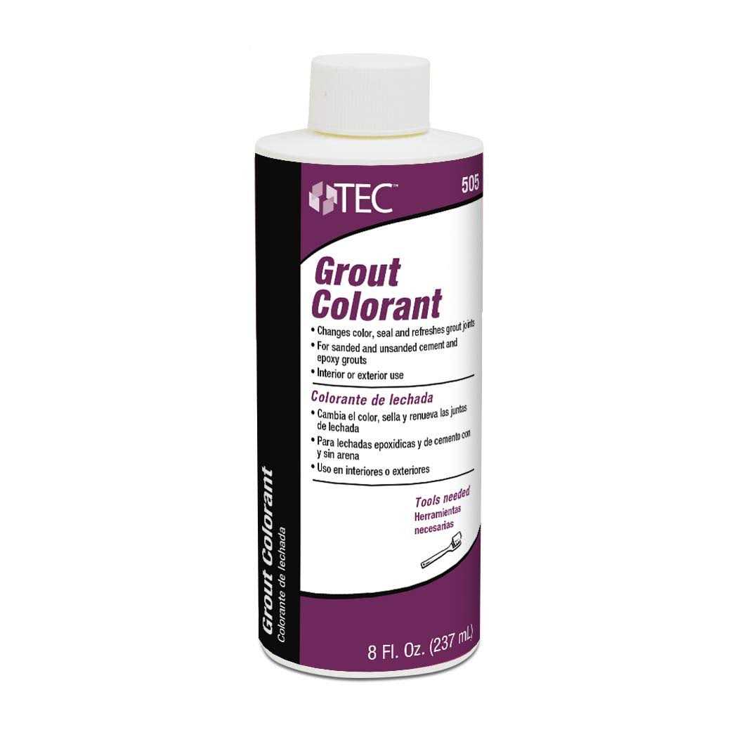 TEC Grout Colorant Refresh and Seal or Change Grout Joint Color A Faster and Easier Alternative to Regrouting Tile - Zenithce
