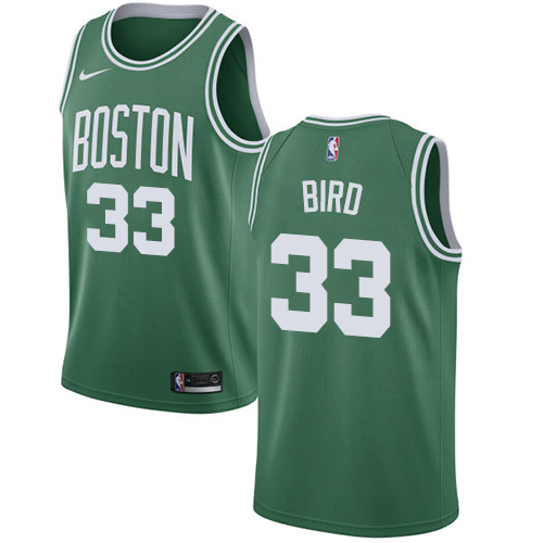 Boston Celtics #33 Larry Bird Green Swingman Icon Edition Jersey - Zenithce