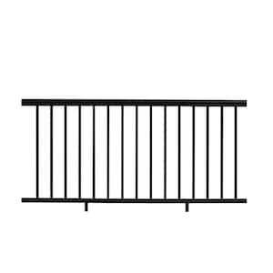NewTechWood Ultrashield Hemispheres 36 in. x 3 in. x 6 ft Composite Railing Kit - Zenithce