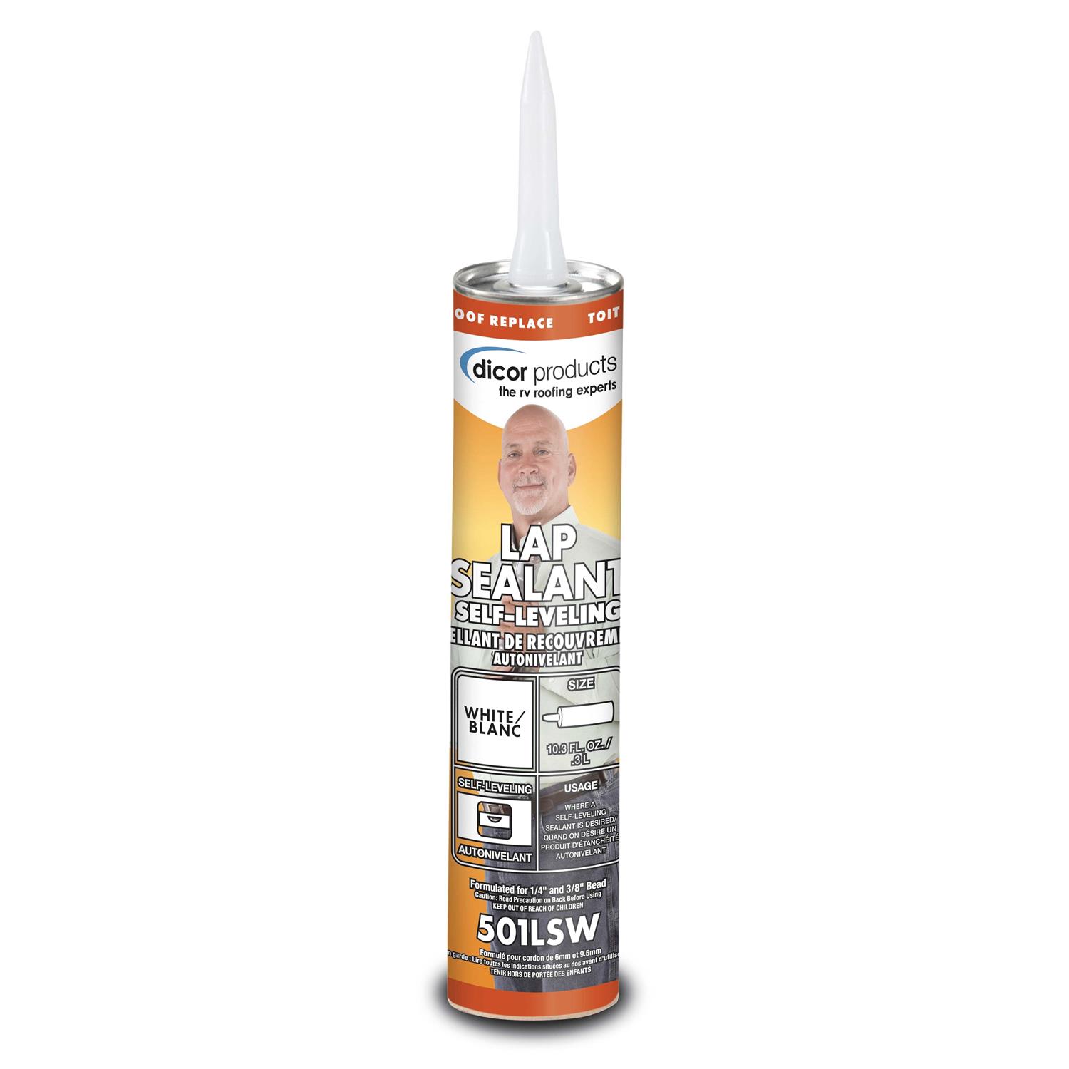 Dicor 501LSW Self-Leveling Lap Sealant - Zenithce