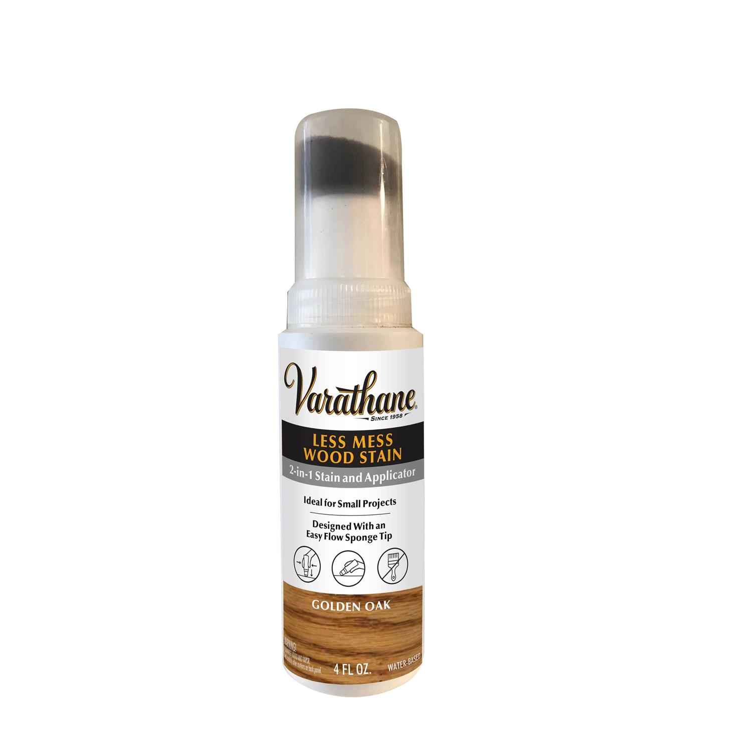 Varathane Less Mess Wood Stain & Applicator 4 oz - Zenithce