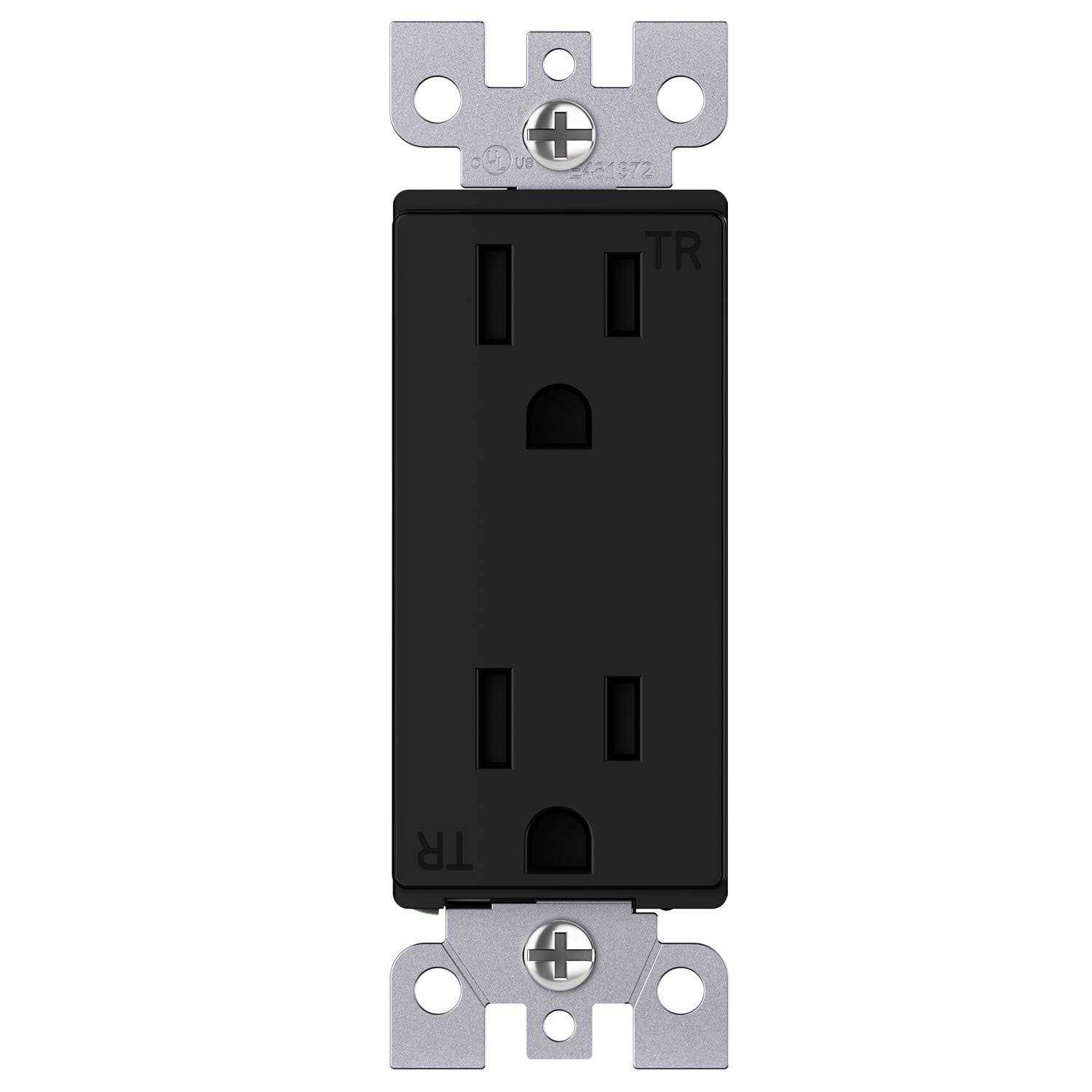 WEBANG Decorator Electrical Wall Outlet Tamper-Resistant Duplex Receptacle - Zenithce