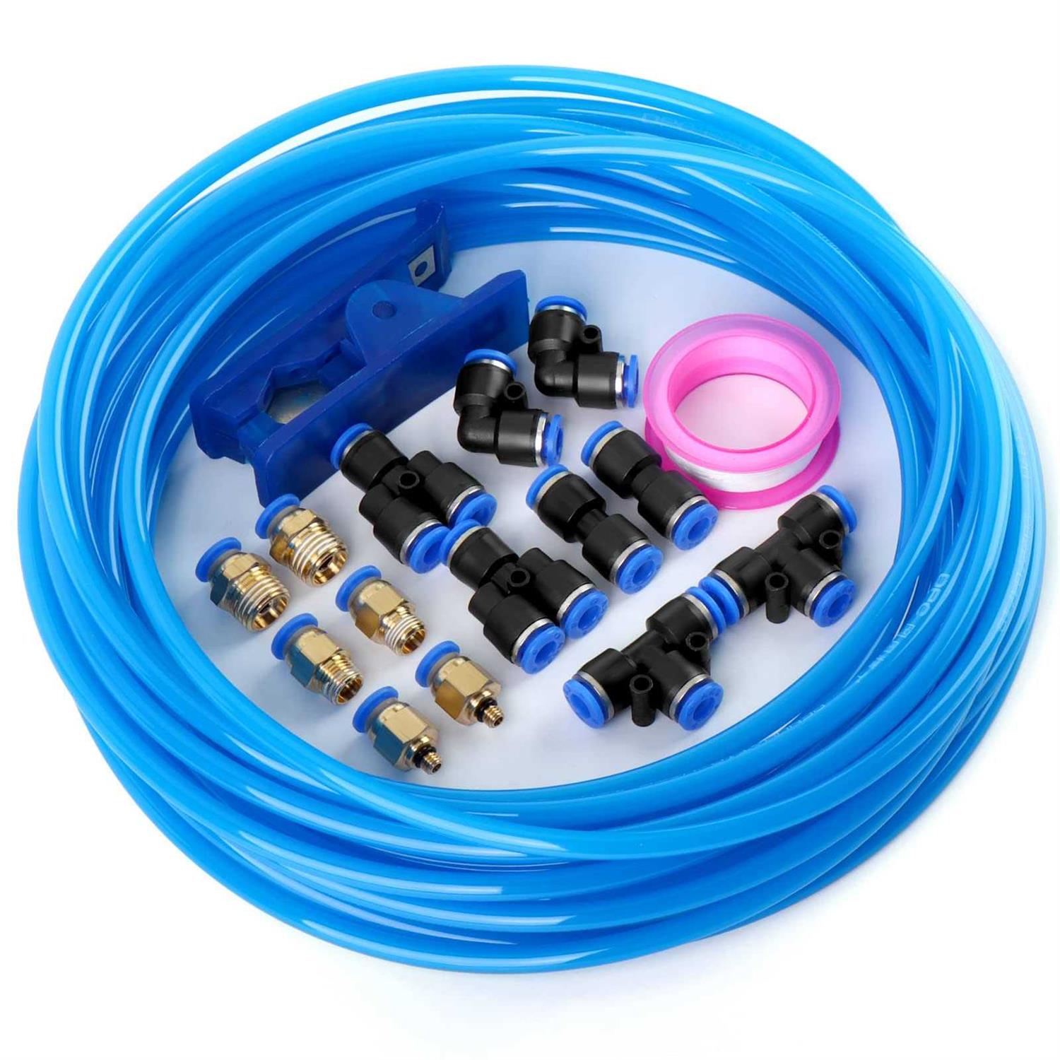TAILONZ PNEUMATIC OD ID Polyurethane PU Air Hose Pipe Tube Kit 10 Meter 32.8ft - Zenithce