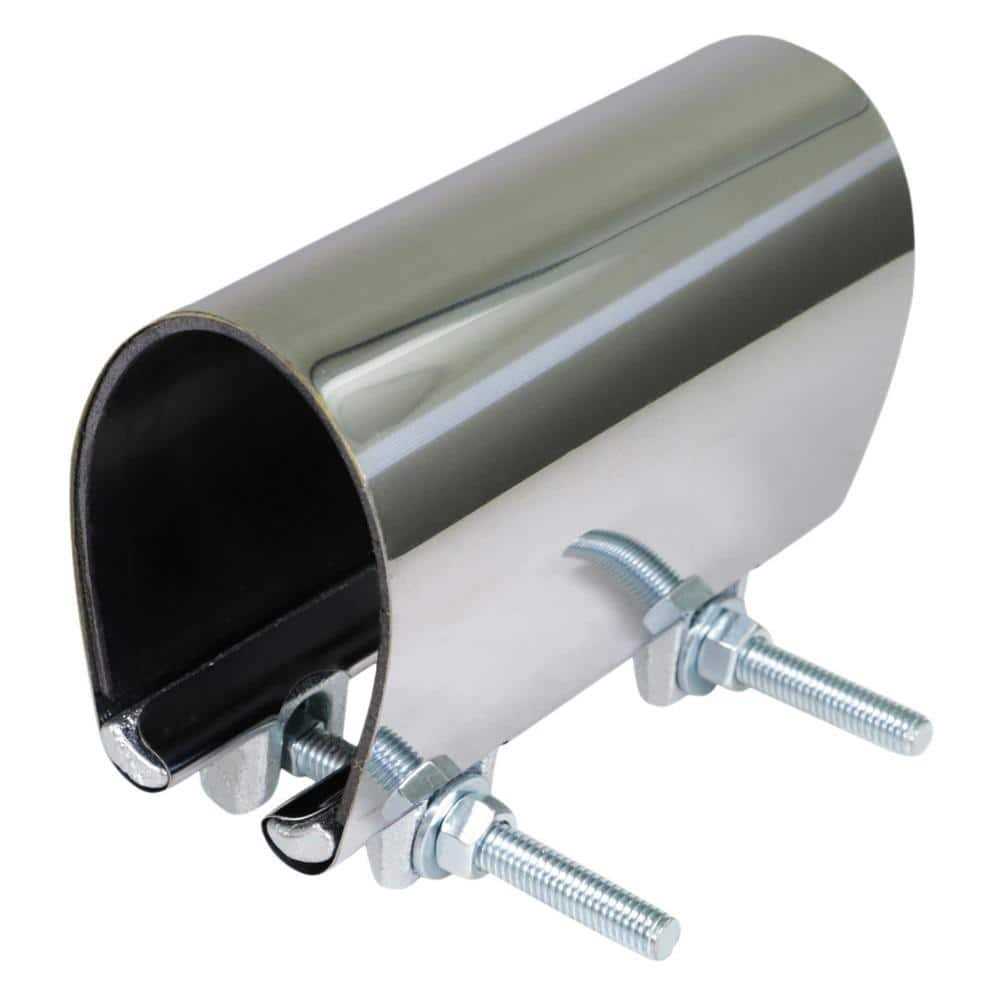 The Plumber’s Choice 5 in. PVC Flexible Coupling with Stainless Steel Clamps - Zenithce