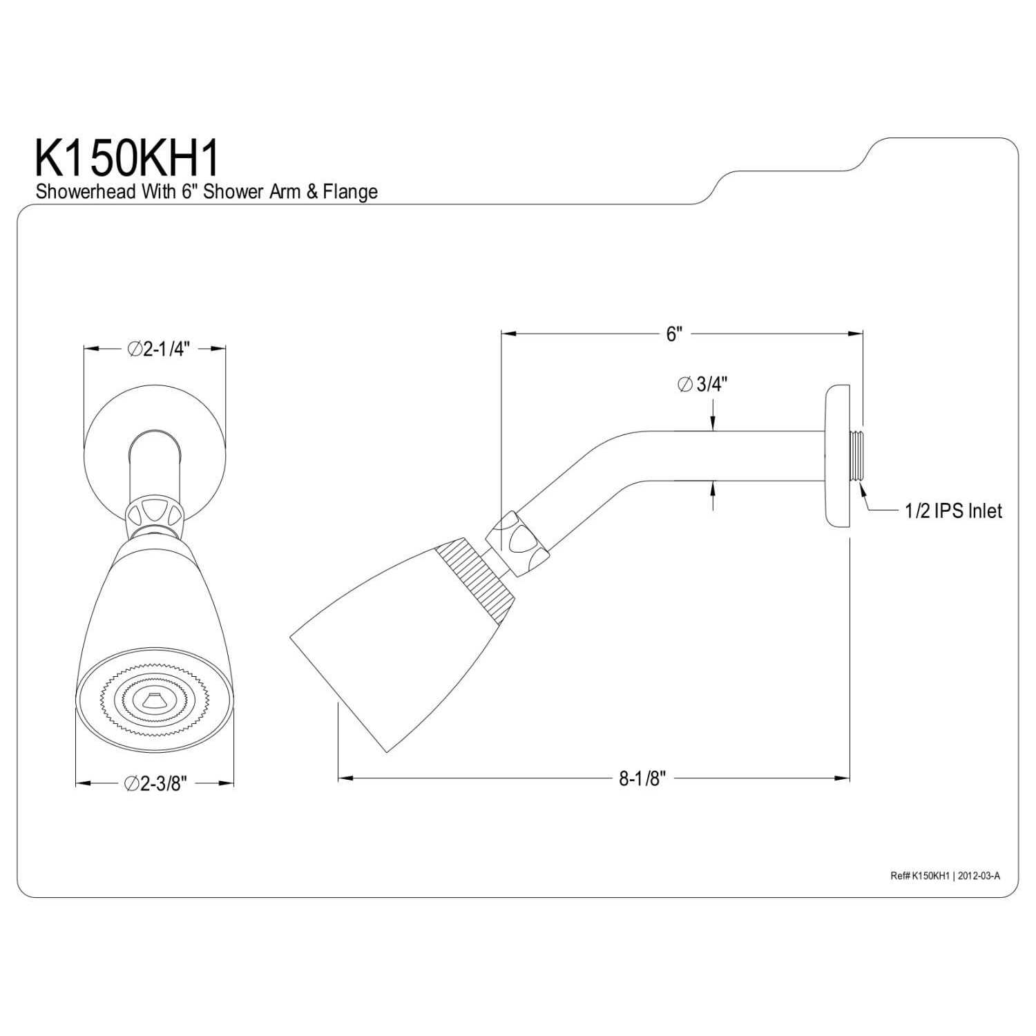 Kingston Brass K1301A5 Made to Match Decorative Tub Spout Ring - Zenithce
