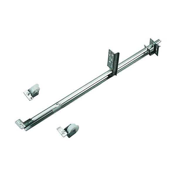 Knape & Vogt 1175p ZC 22 22-5/8 Zinc Single Track Drawer Slide - Zenithce