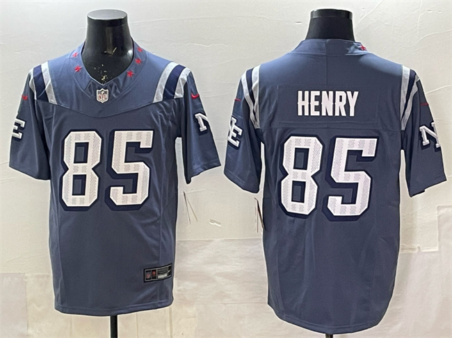 New England Patriots #85 Hunter Henry 2025 F.U.S.E. “Rivalries” Vapor Limited Stitched Jersey - Zenithce