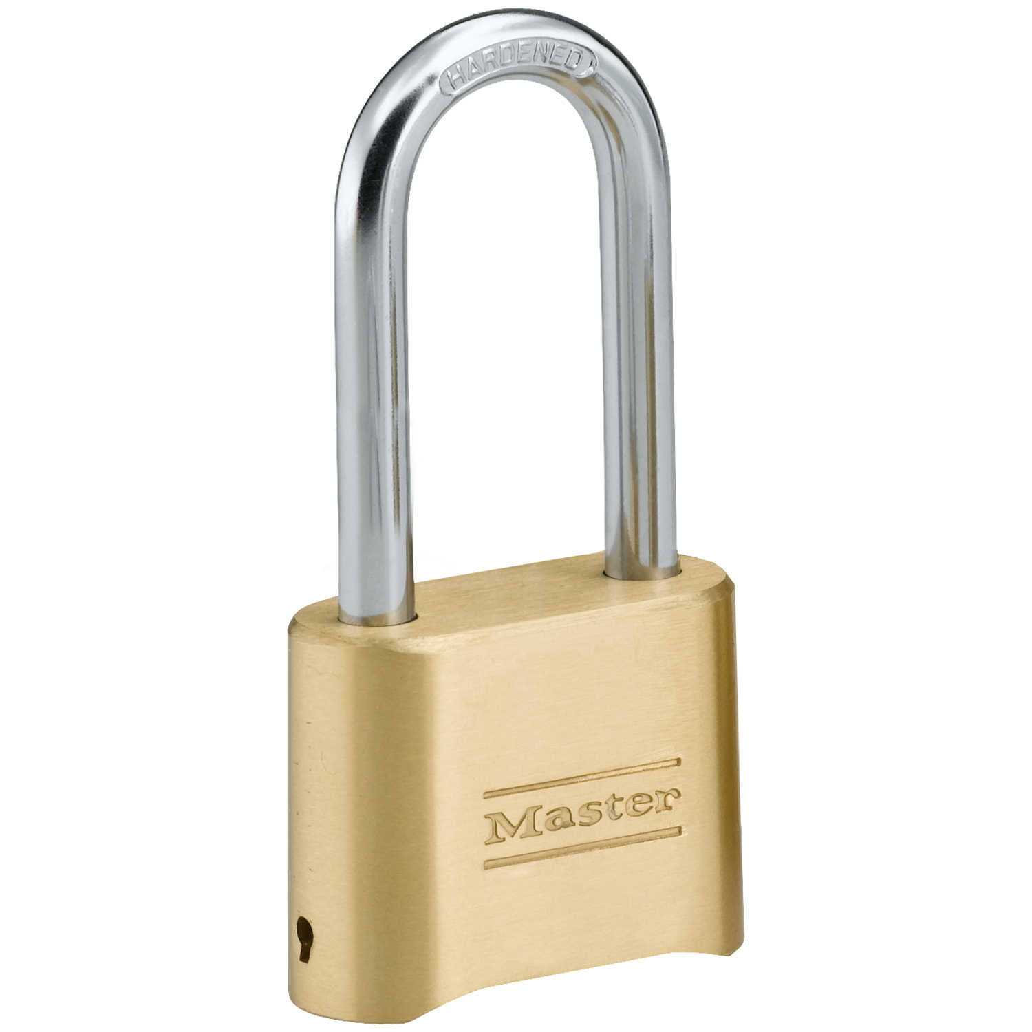 Master Lock 175DLH Combination Padlock, 2 In. Wide 2-1/4 In. Shackle - Zenithce