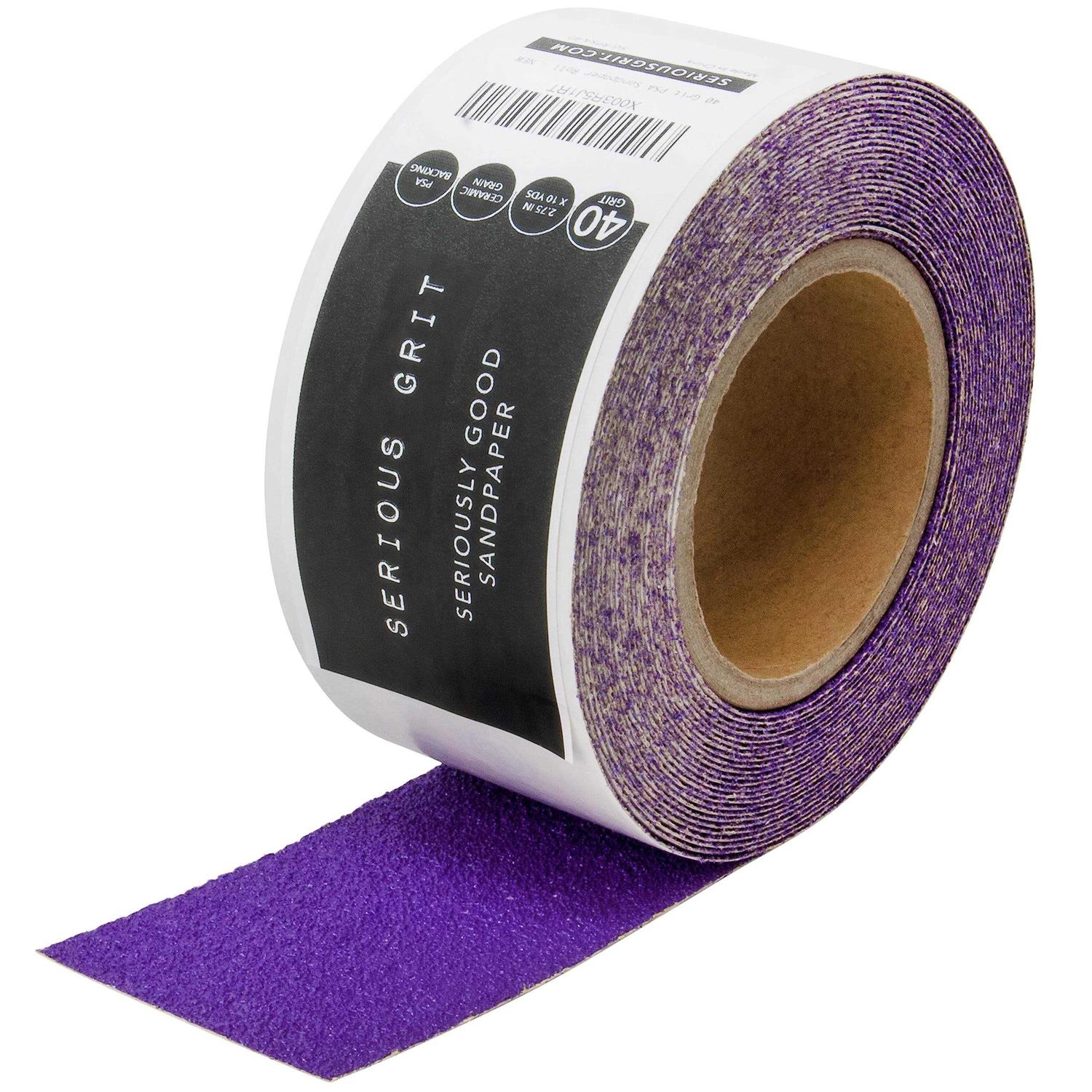Serious Grit 6-Inch Grit Sanding Discs Heavy-Duty Hook Loop Velcro-Backed Film Discs - Zenithce