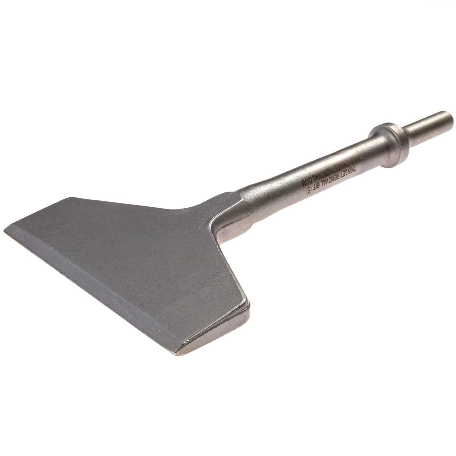 Thinset Removal Bit 4 in. SDS-Plus Floor Scraper Assembly - Zenithce