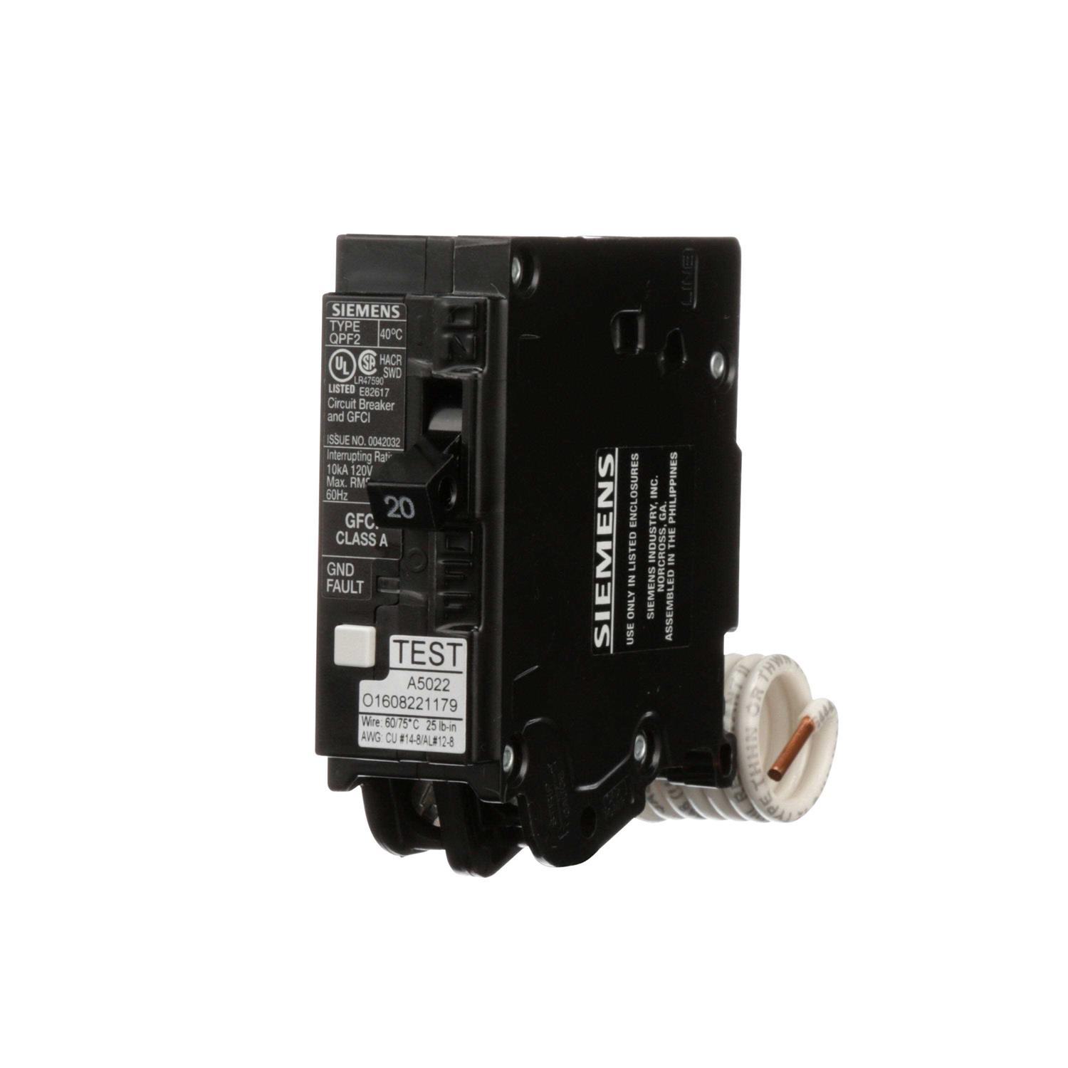 Siemens QE120 1 Pole Circuit Breaker - Zenithce