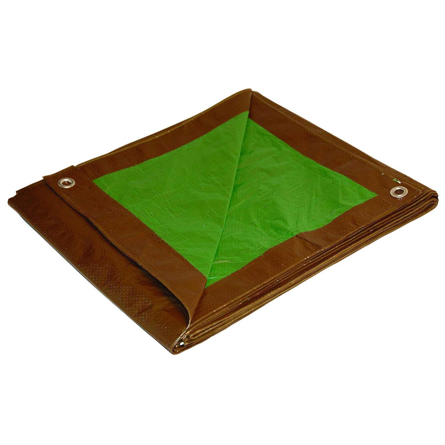 Foremost Dry Top Tarp Brown Reversible Tarp - Zenithce