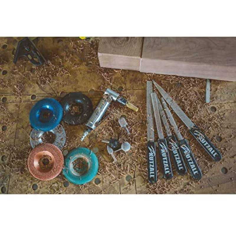 Sworker Carbide Burr Set 1/4 Shank 8PCS Die Grinder Bits Rotary Rasp File for Metal Wood Weld Concrete Stone Grinding Porting Deburring Engraving - Zenithce